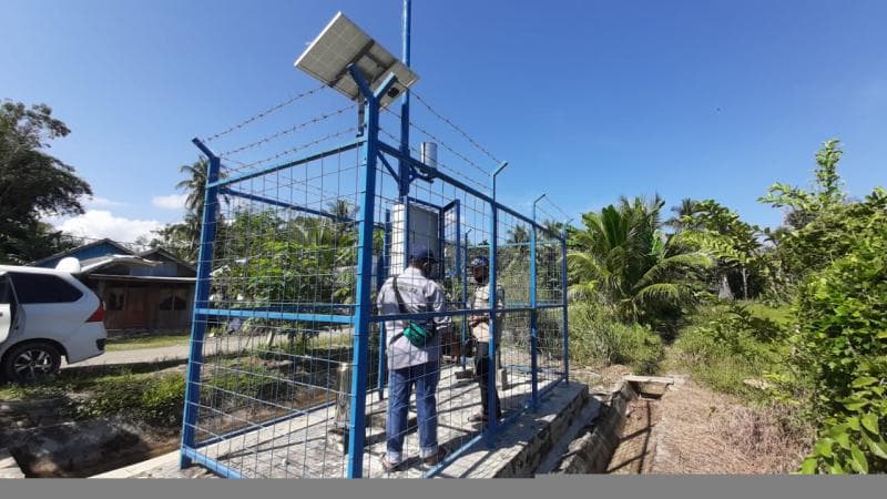 Pemasangan Stasiun Telemetri di 9 Pos Hidrologi Wilayah Sungai Kalimantan Selatan - foto 2